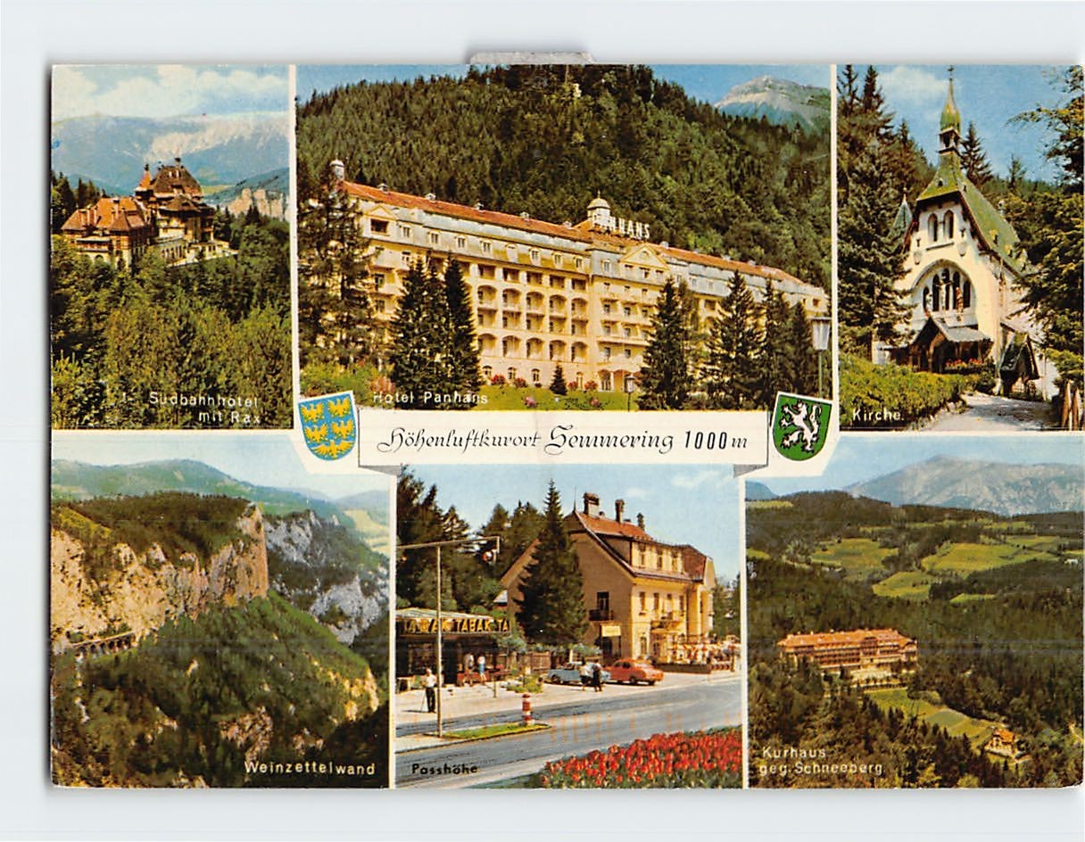 Postcard Höhenluftkurort Semmering Austria