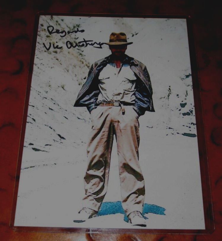 Vic Armstrong Stunt Man Double signed autographed photo Indiana Jones Superman