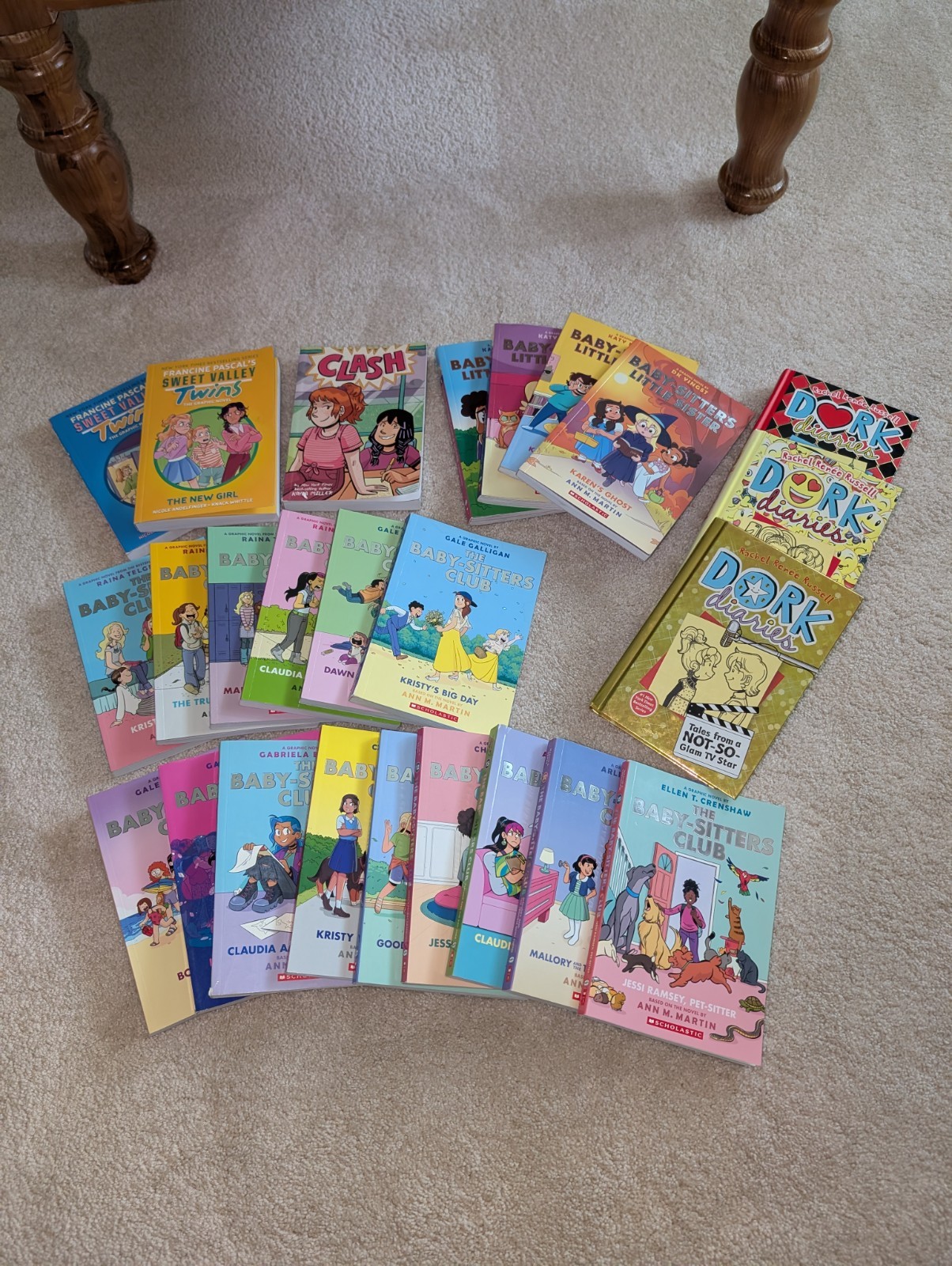 The Baby Sitters Club Graphic Novels 1-12, 15, 17, 18 Plus Little Sisters More