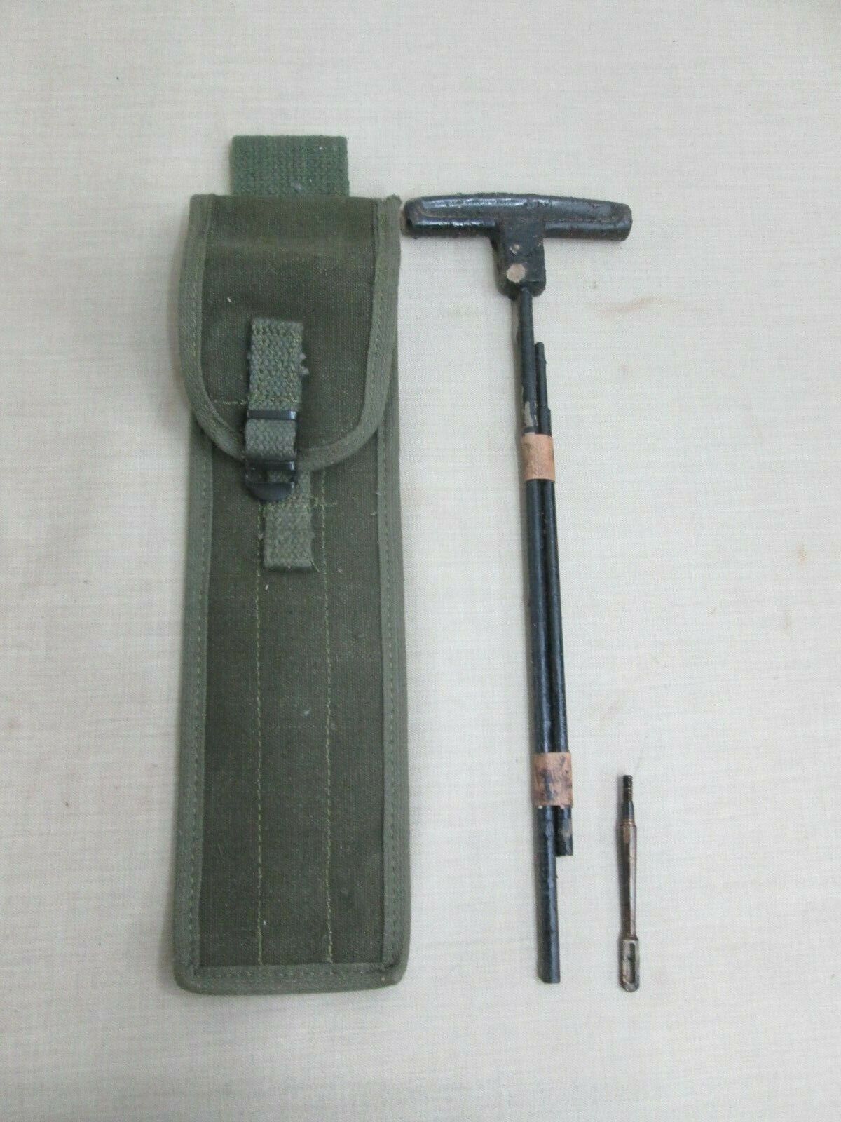 Unissued USGI 30 Cal. M1Carbine Cleaning Rod Set with Swab Tip and Case