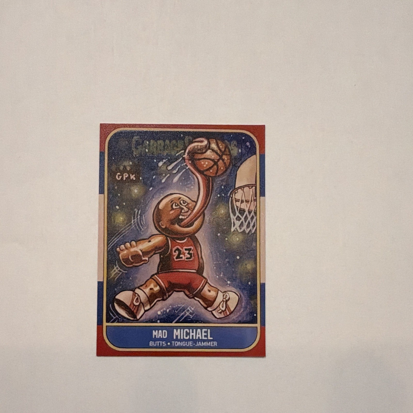 Garbage Pail Kids Mash-up Mad Michael metal card A18 Auto Darrin Pepe RP
