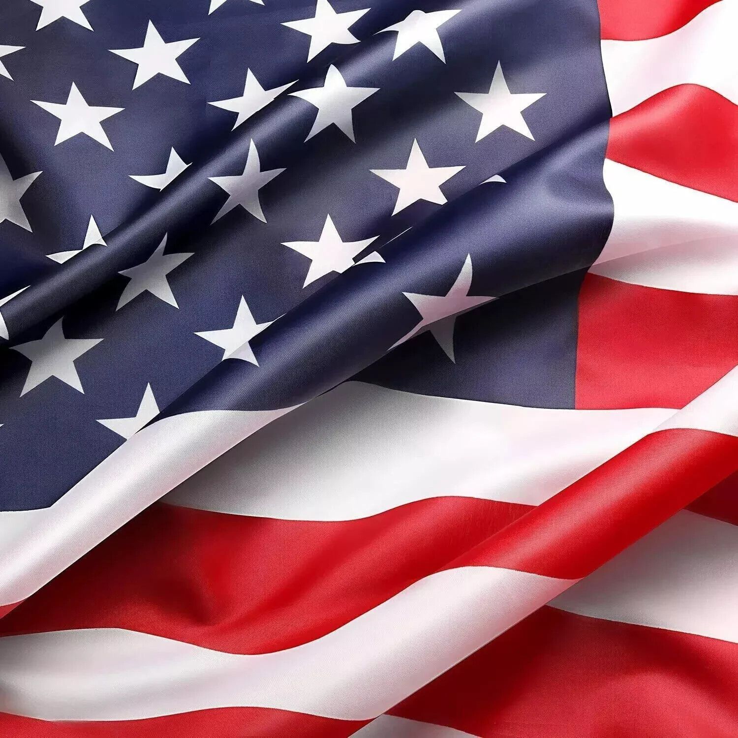 5 x 8 FT American Flag US USA National Double Sided Polyester Brass Grommets