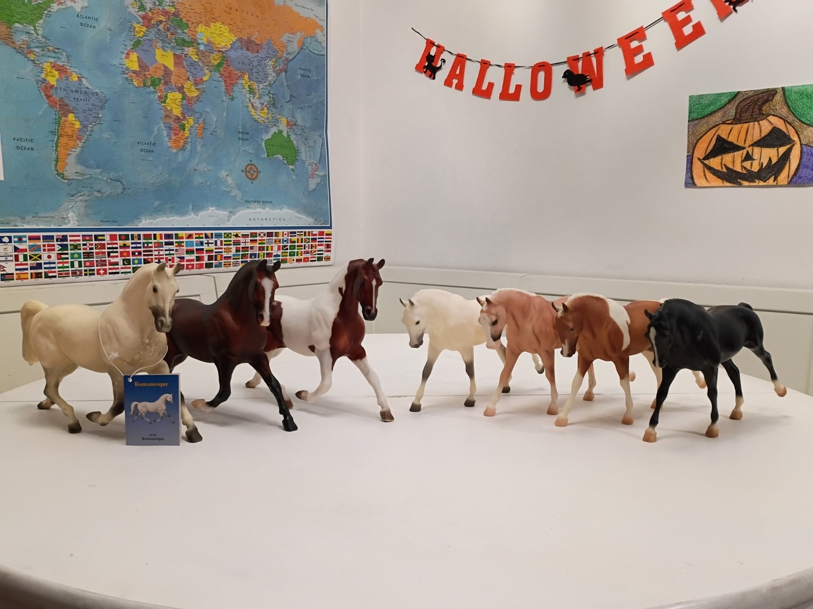 Vintage Traditional Breyer Horse Lot Cantering Welsh Ponies and Mistys Twilight