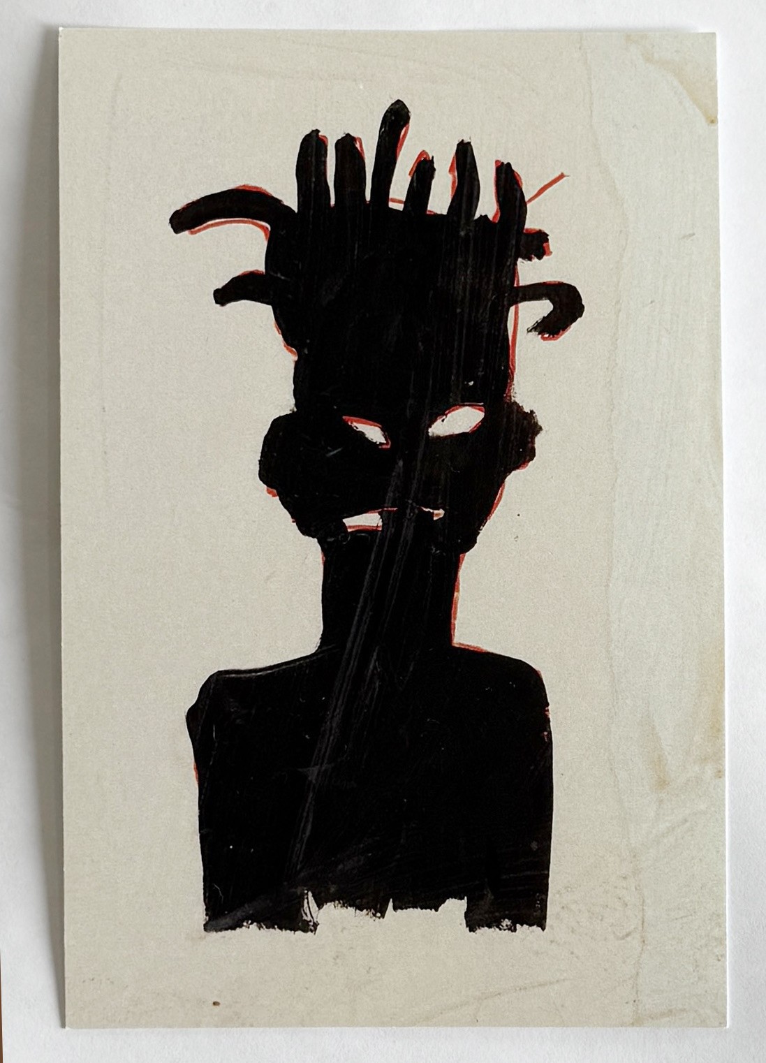Postcard Jean-Michel Basquiat \