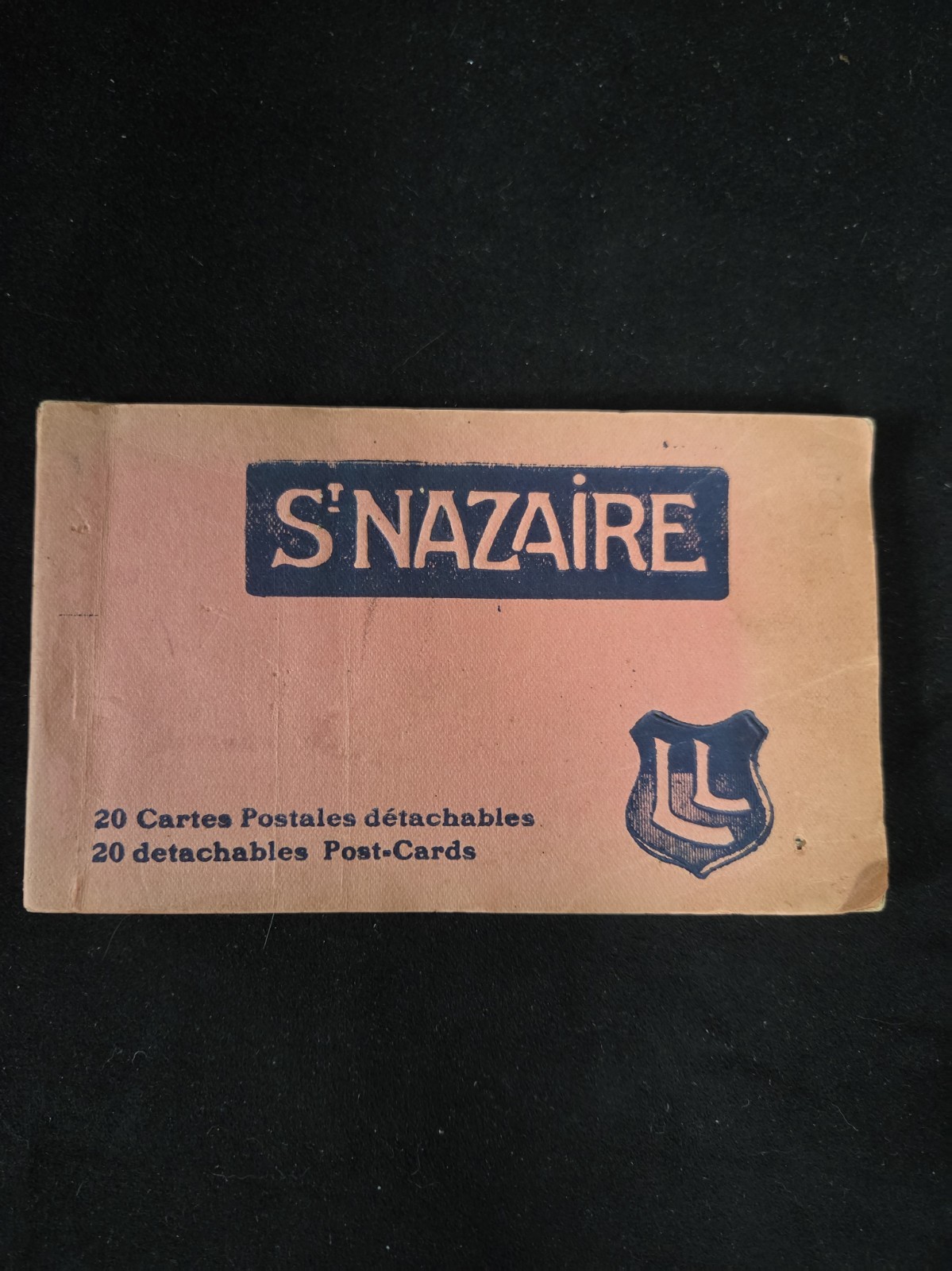 St. Nazaire France Souvenir Booklet 19 Detachable Postcards Circa 1910 St. Nazaire France Souvenir Booklet 19 Detachable Postcards Circa 1910