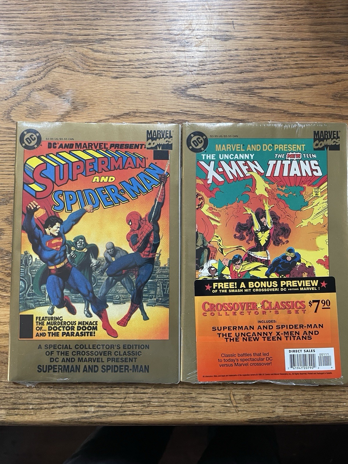 Crossover Classics Collector's Set #1-SET VF 8.0 1995 SEALED SET DD