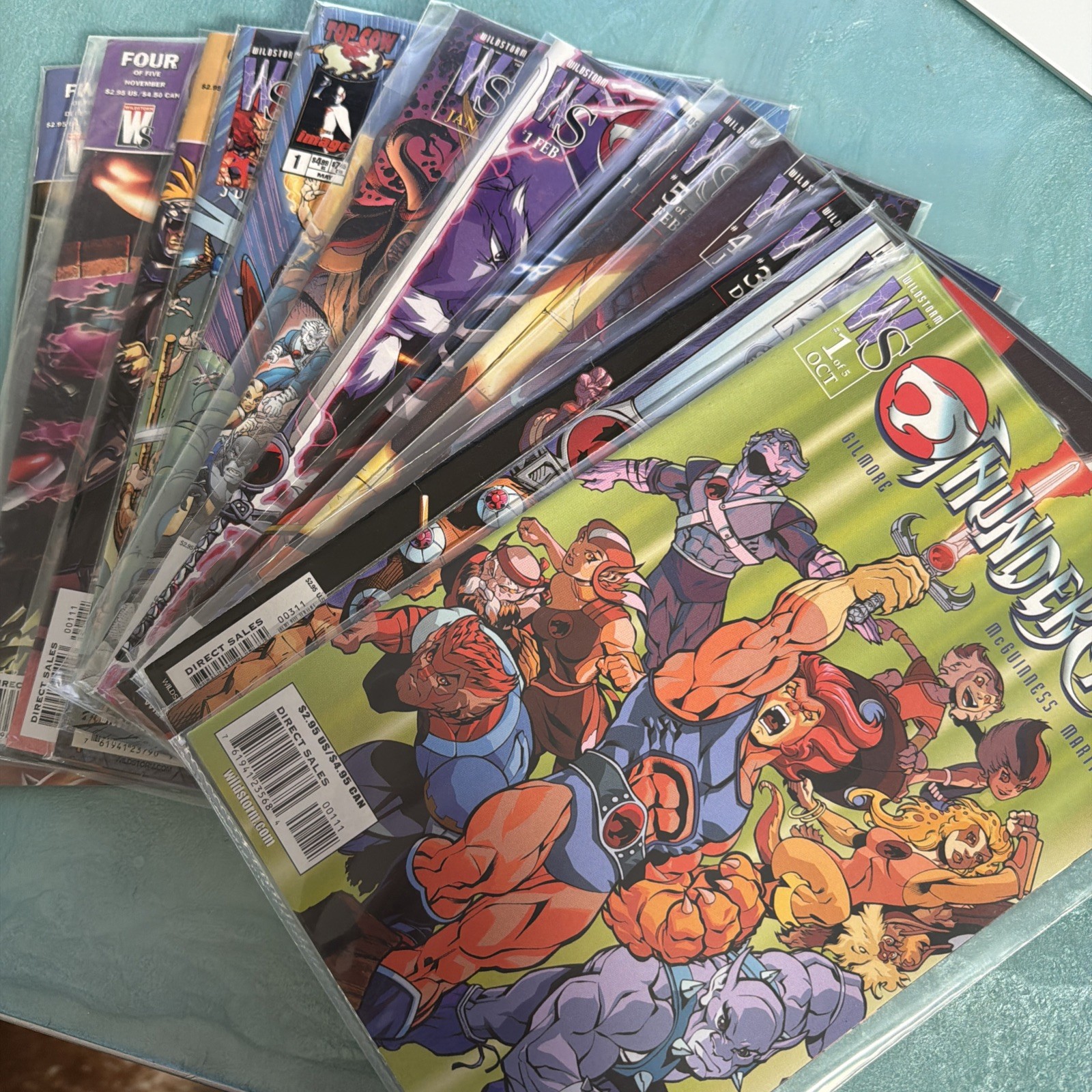 THUNDERCATS (2002) 1 2 3 4 5 complete set, Origins Heroes & Villains 1 1 MORE