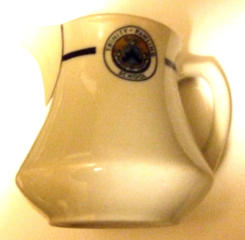Trinity Pawling Pitcher Private School Serving Piece Vtg
