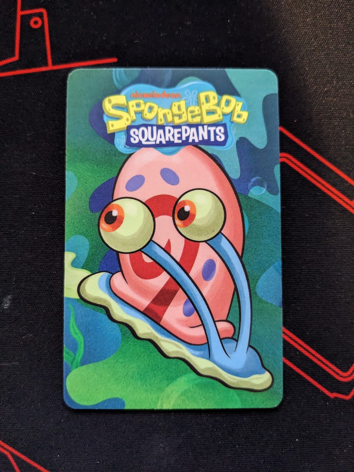 RARE Gary The Snail Card from Dave & Busters SpongeBob Arcade Game RARE Gary The Snail Card from Dave & Busters SpongeBob Arcade Game