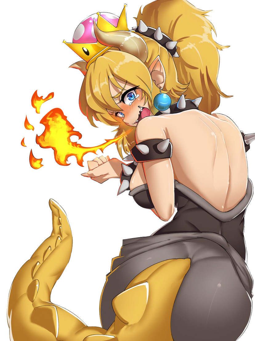 Bowsette Weatherproof Anime Sticker 6