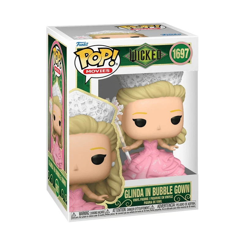Funko Pop WICKED GLINDA in Bubble Gown #1697 Vinyl Figure