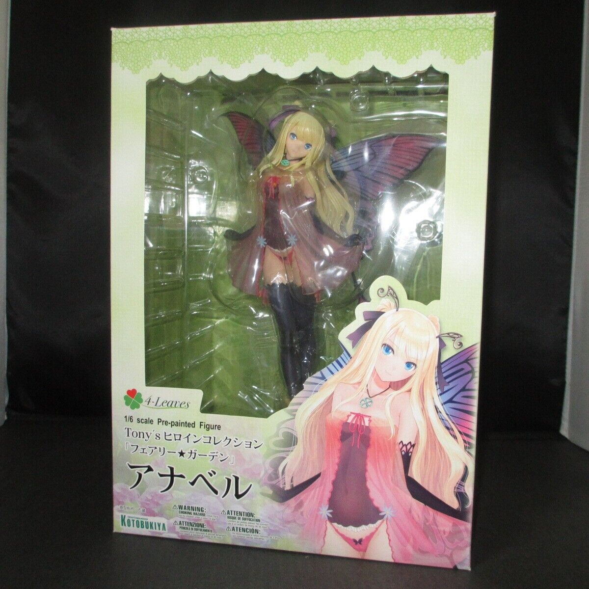 (USED) KOTOBUKIYA 4-Leaves Tony's Heroine Collection Fairy Garden Annabel Figure