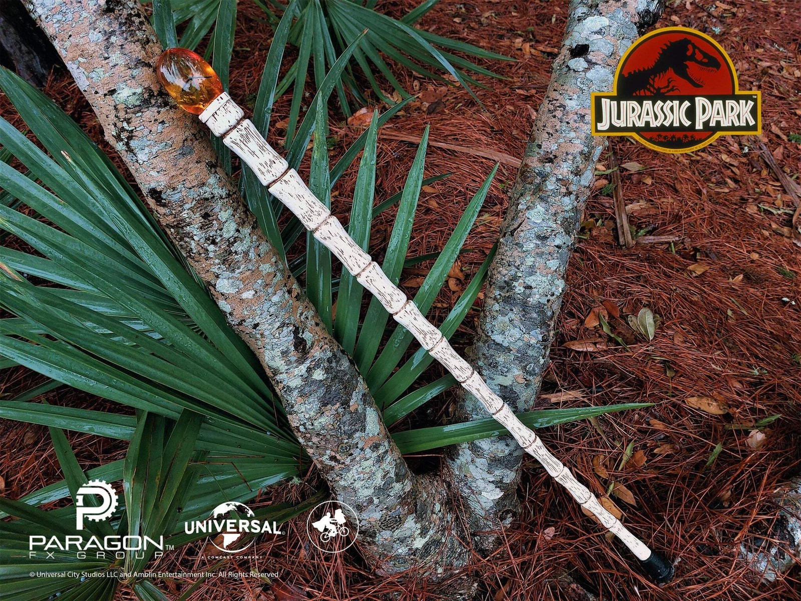 PARAGON FX Jurassic Park John Hammond\'s Cane 1:1 Scale Life Size Prop Replica