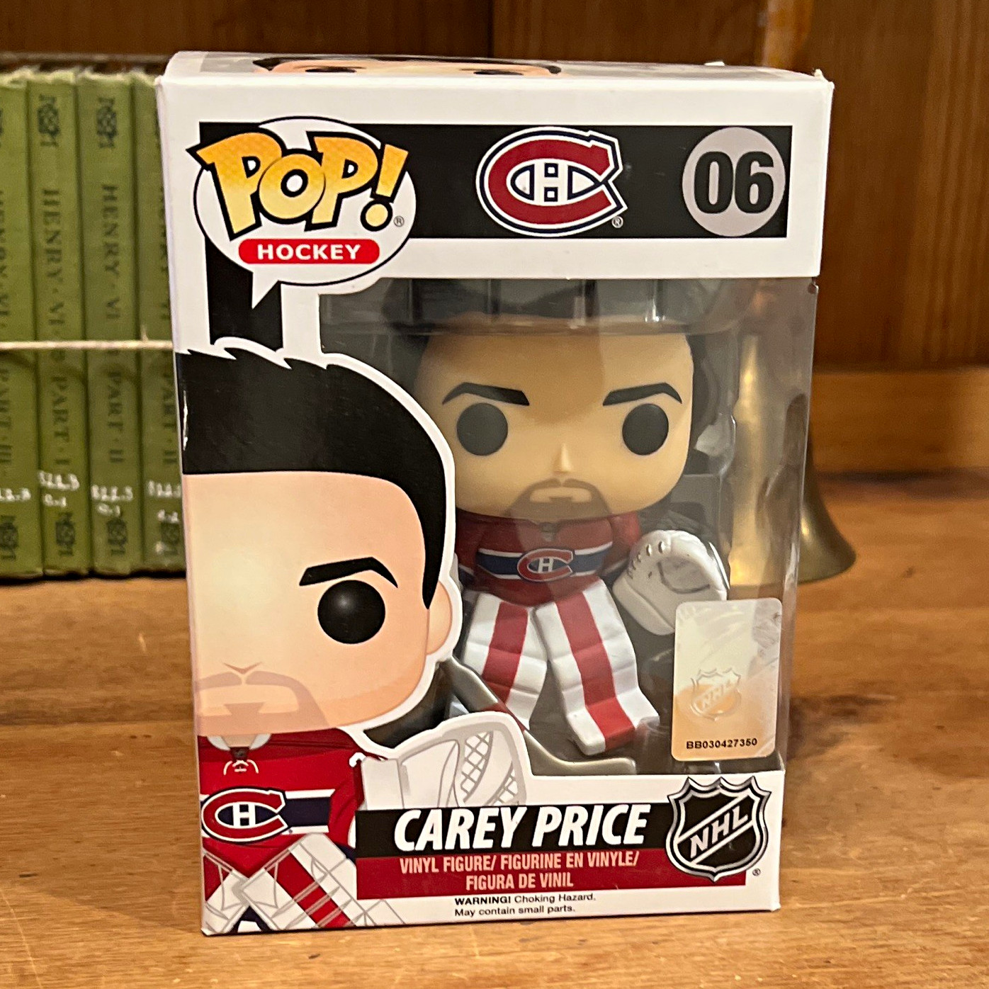 Funko Pop Hockey Carey Price #06 NHL Vinyl Figure FM 160930
