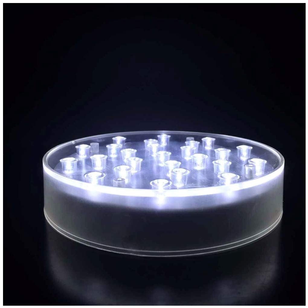 6in Round LED Light Base USB + Battery Display Stand for Crystal Glass Art Vase 6in Round LED Light Base USB + Battery Display Stand for Crystal Glass Art Vase