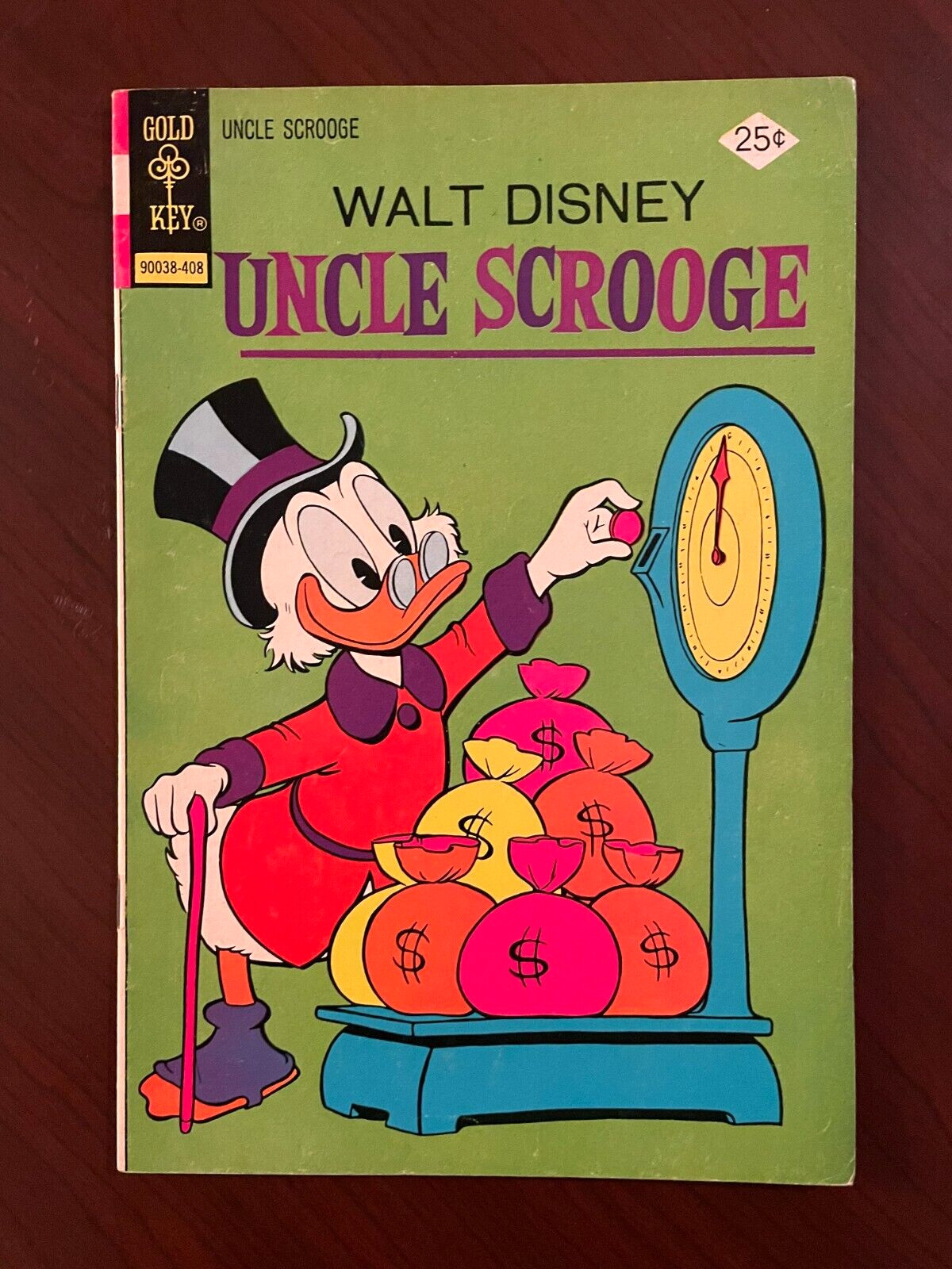 Uncle Scrooge #113 (Gold Key 1974) Bronze Age Carl Barks Walt Disney 7.0 F/VF