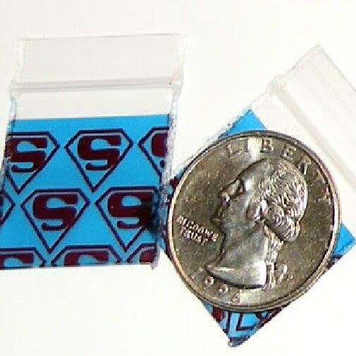 200 Superhero Apple Baggies 1 x 1\