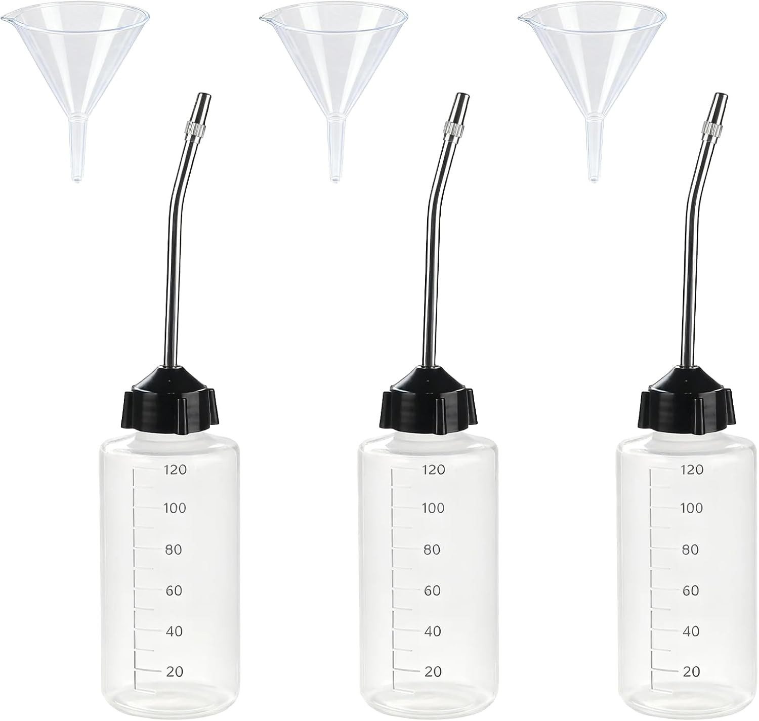 3 Pcs Needle Oiler , Precision Gun Oil Bottle, LDPE Oil Applicator with Extra