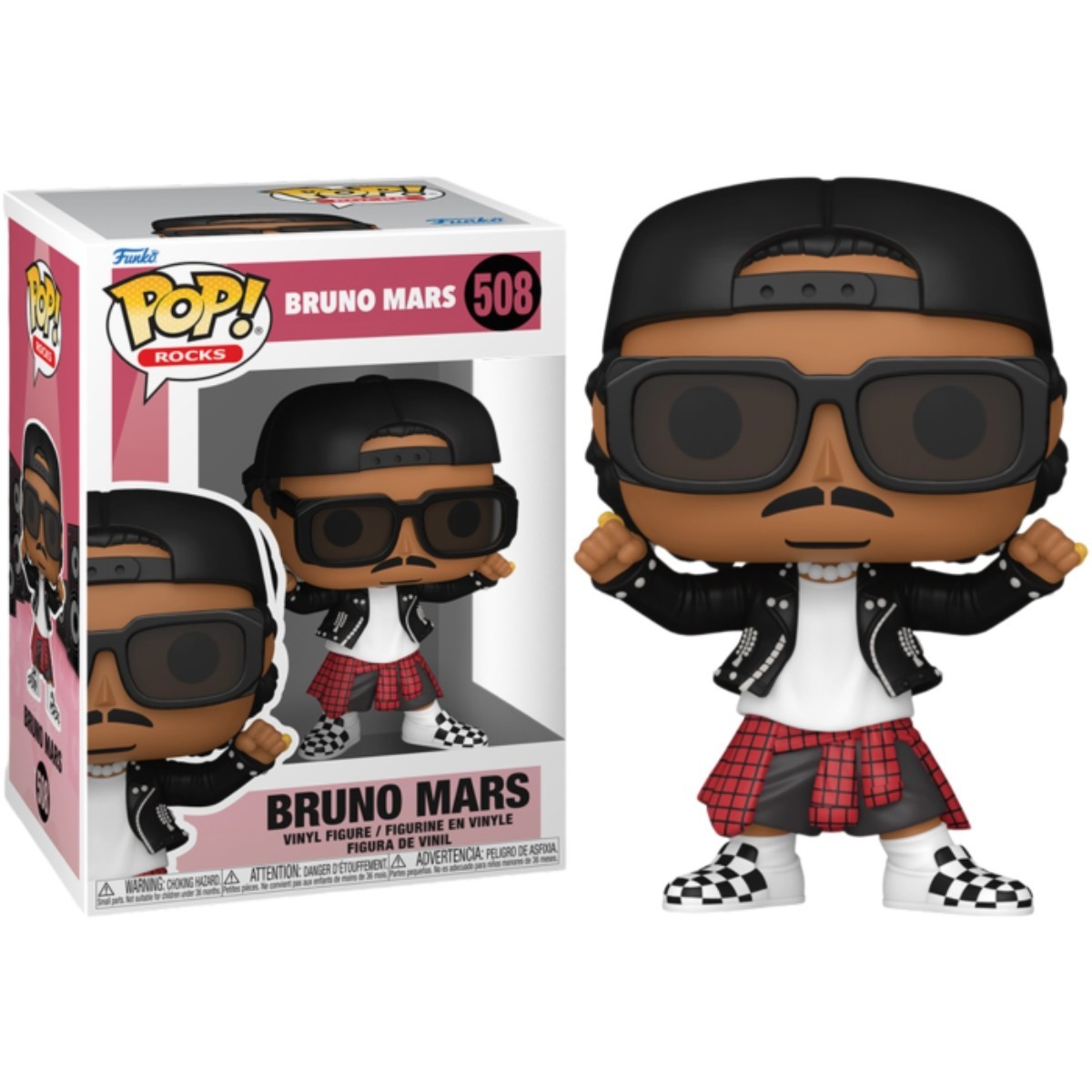 Funko Pop Bruno Mars APT #508 Funko Pop Bruno Mars APT #508