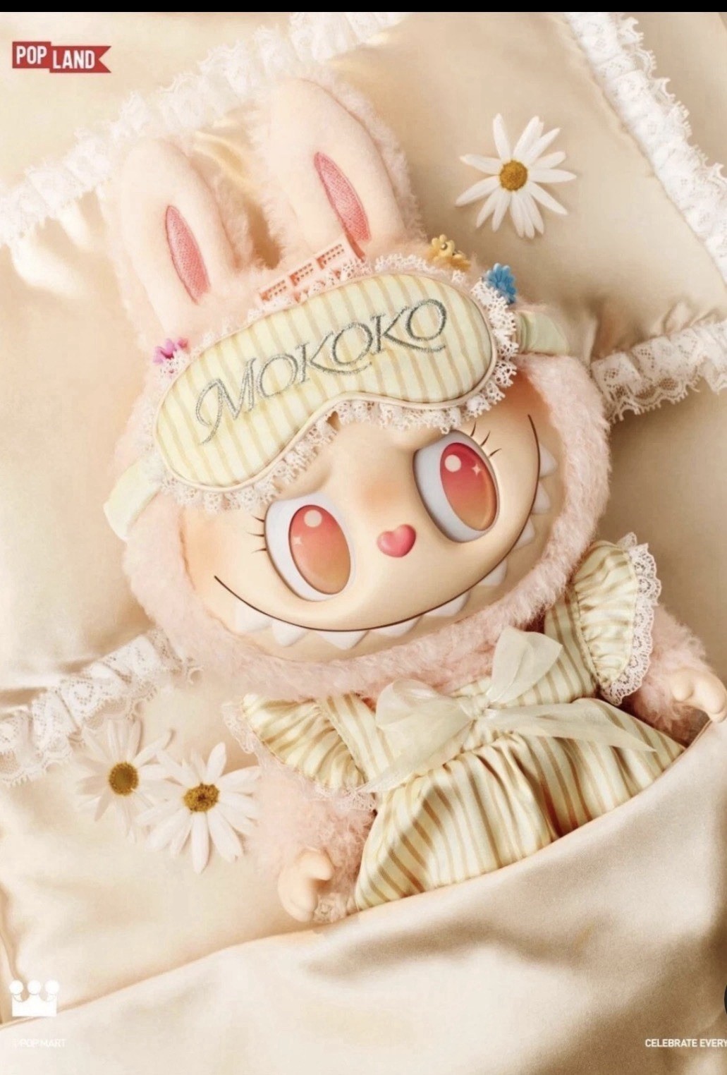 Popmart Wake Up Mokoko Wake Up In Spring Days (Popland Exclusive) NIB Authentic