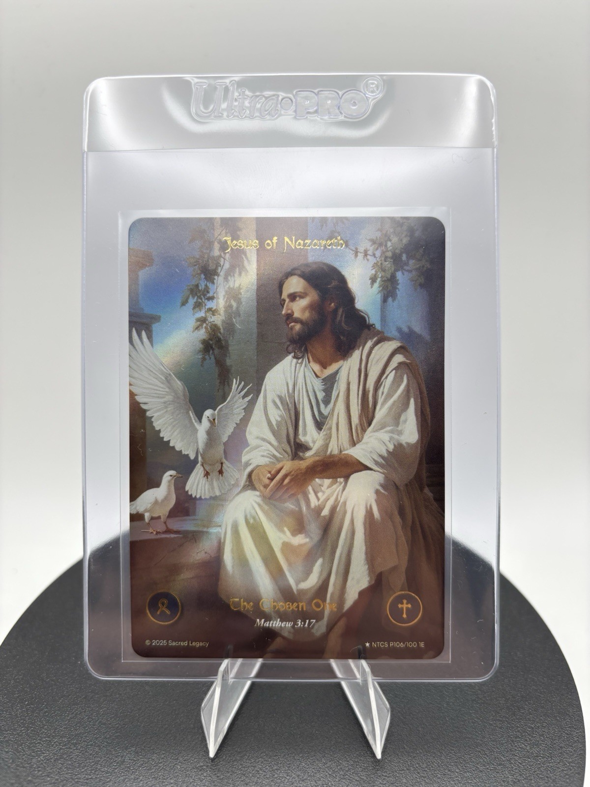 P106/100 Jesus of Nazareth Full Art Early Believer Promo 2025 1E Sacred Legacy