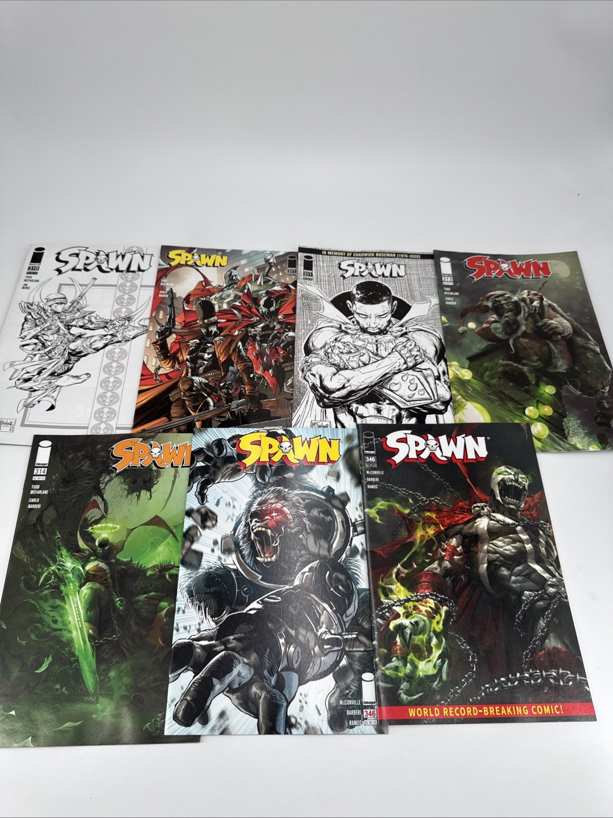 Spawn #310 2x 311 313 314 & 2x 346 Some Variant Image Comics Lot of 7 Ships Fast Spawn #310 2x 311 313 314 & 2x 346 Some Variant Image Comics Lot of 7 Ships Fast