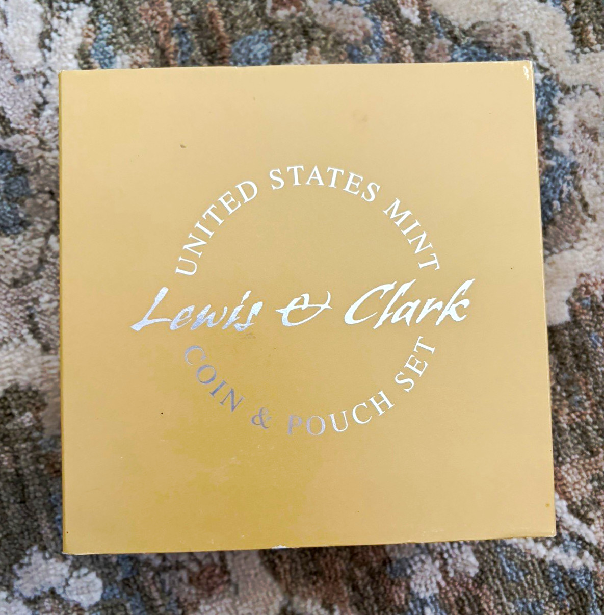 United States Mint Lewis & Clark Coin & Pouch Set COA Leonard Good Bear