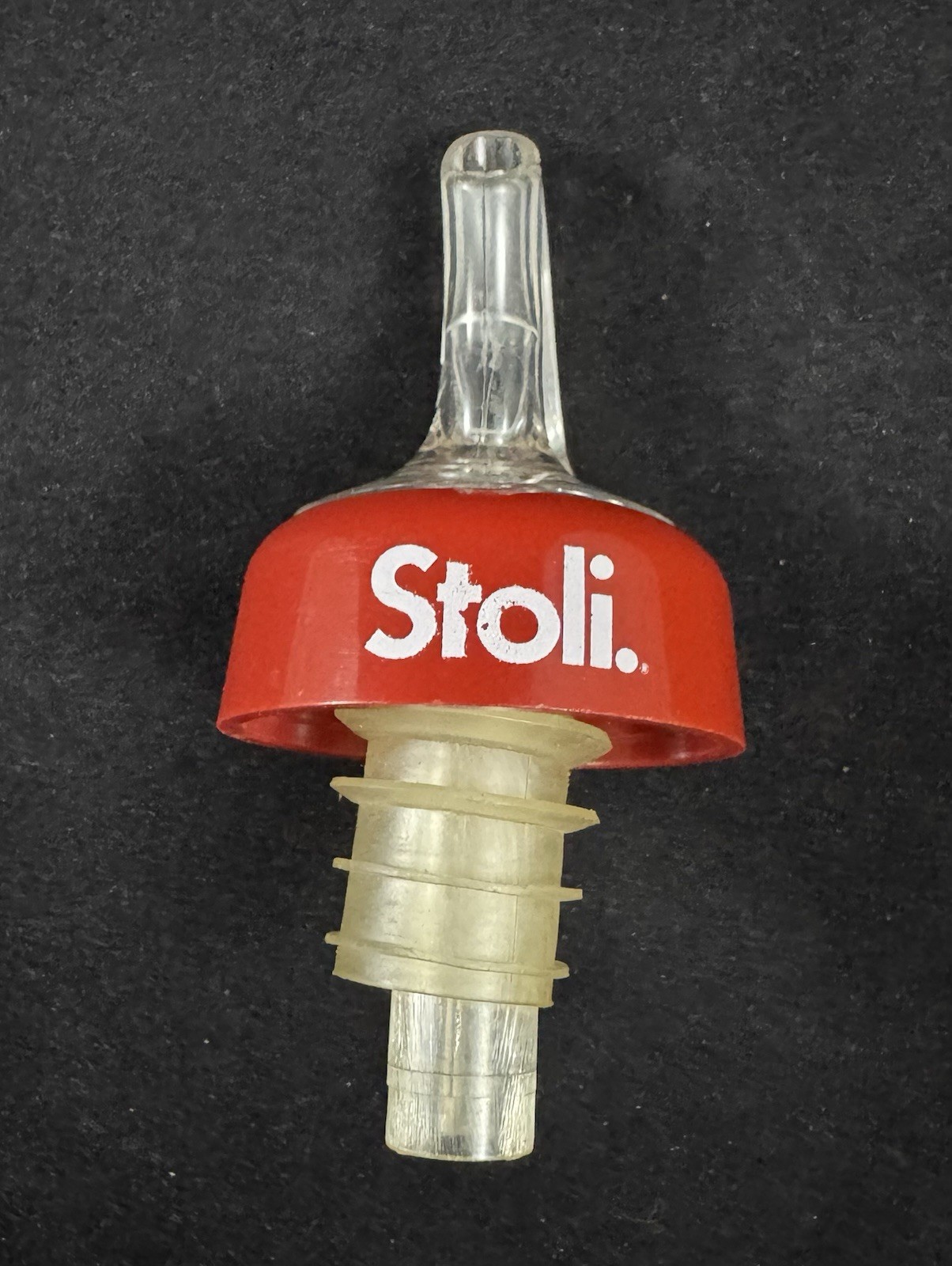 Vintage Stoli Vodka Plastic Pourer