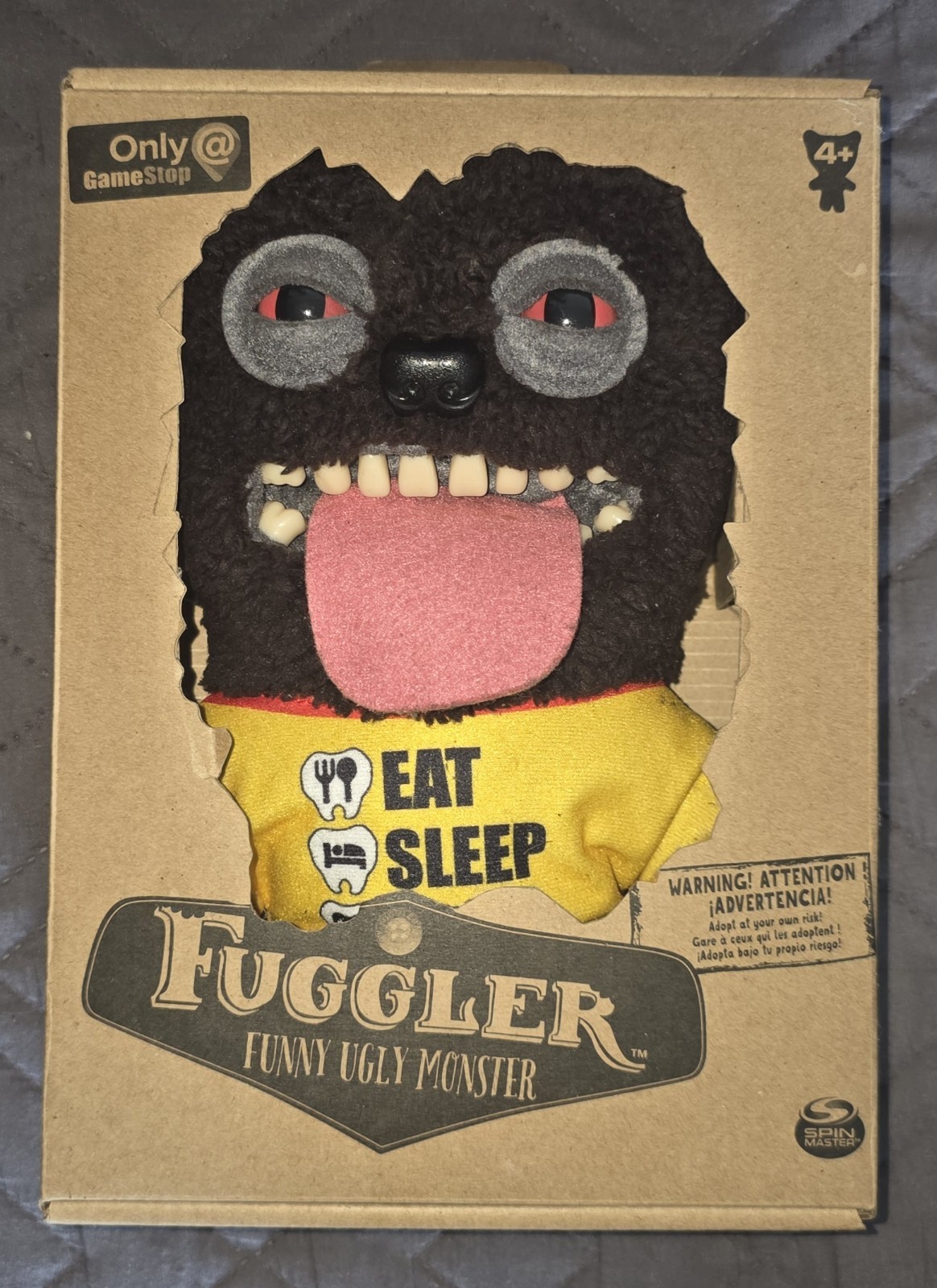 Rare Fuggler Sir Belch Black GameStop Exclusive Limited Edition • NRFB Toy...