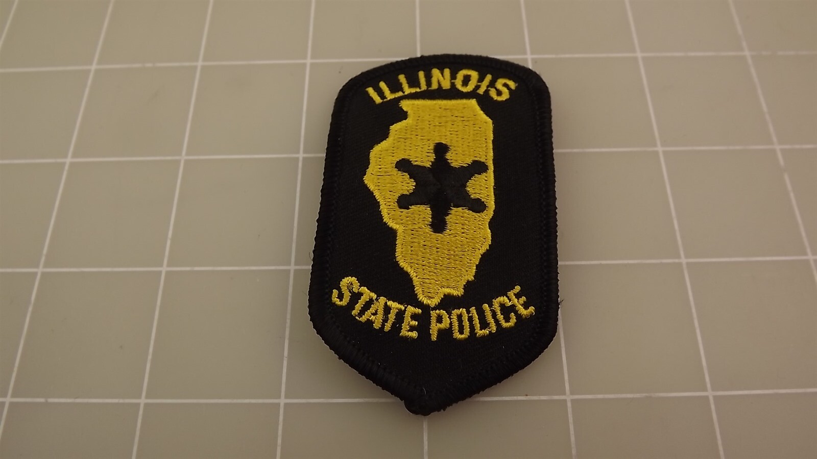 BRAND NEW ILLINOIS STATE POLICE Iron On Patch 3\