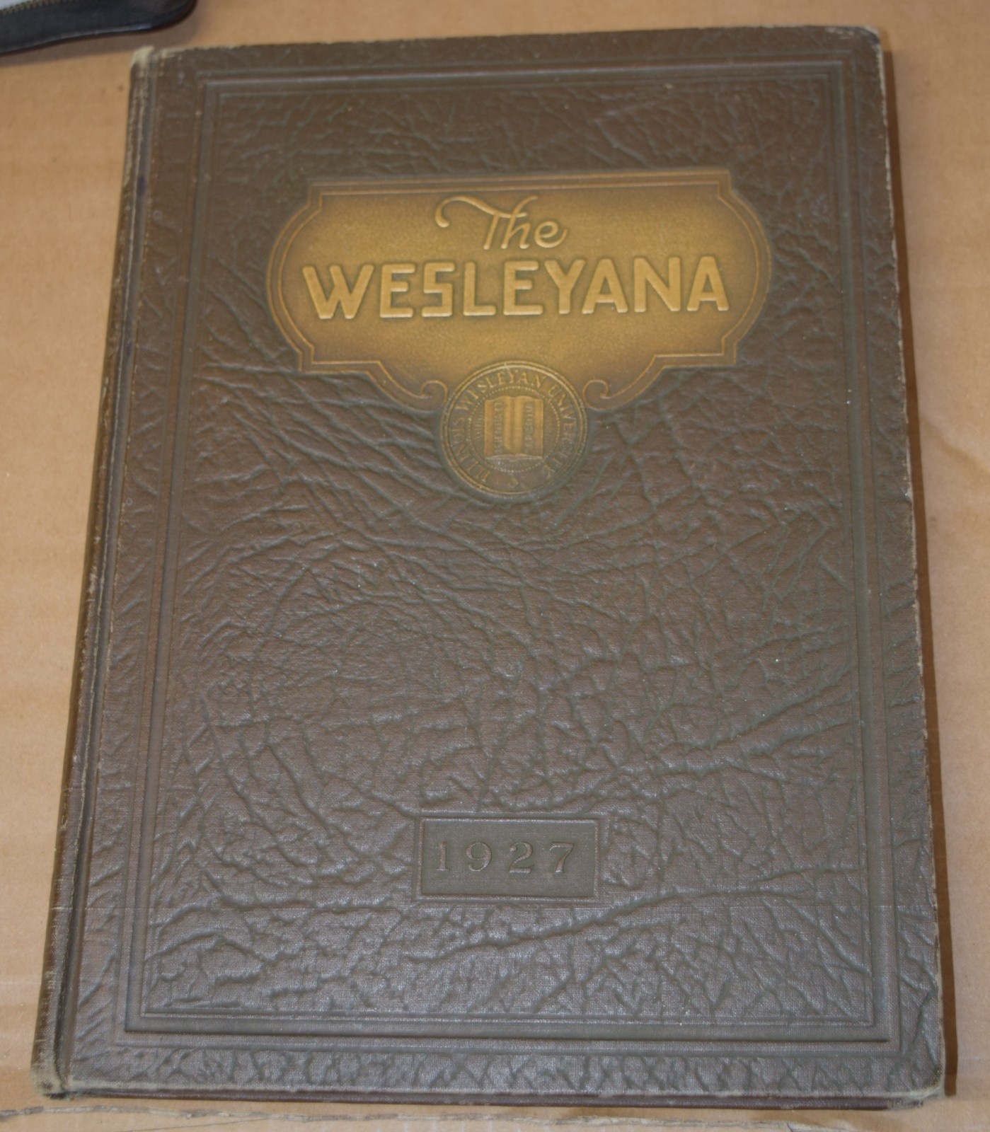 1927 Illinois Wesleyan University Yearbook Bloomington IL Illinois Wesleyana