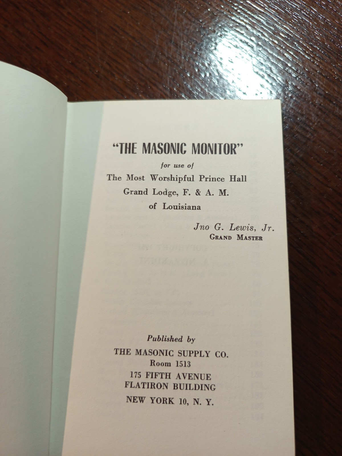 The Masonic Monitor The Most Worshipful Prince Louisiana Freemasonry masonic/818 The Masonic Monitor The Most Worshipful Prince Louisiana Freemasonry masonic/818