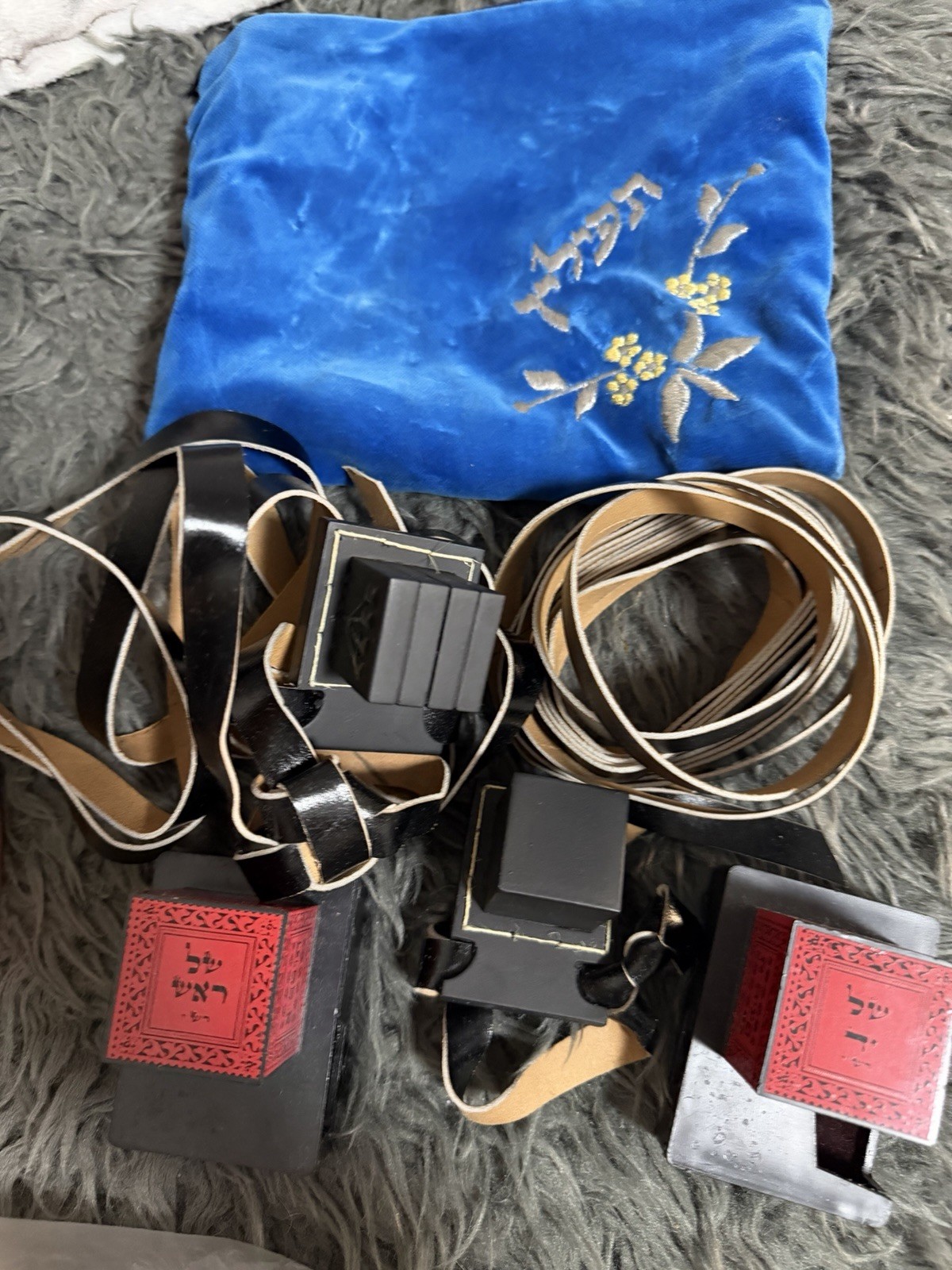Tefillin Tfilin Tfillen    Big & Bag Judaica Jewish  