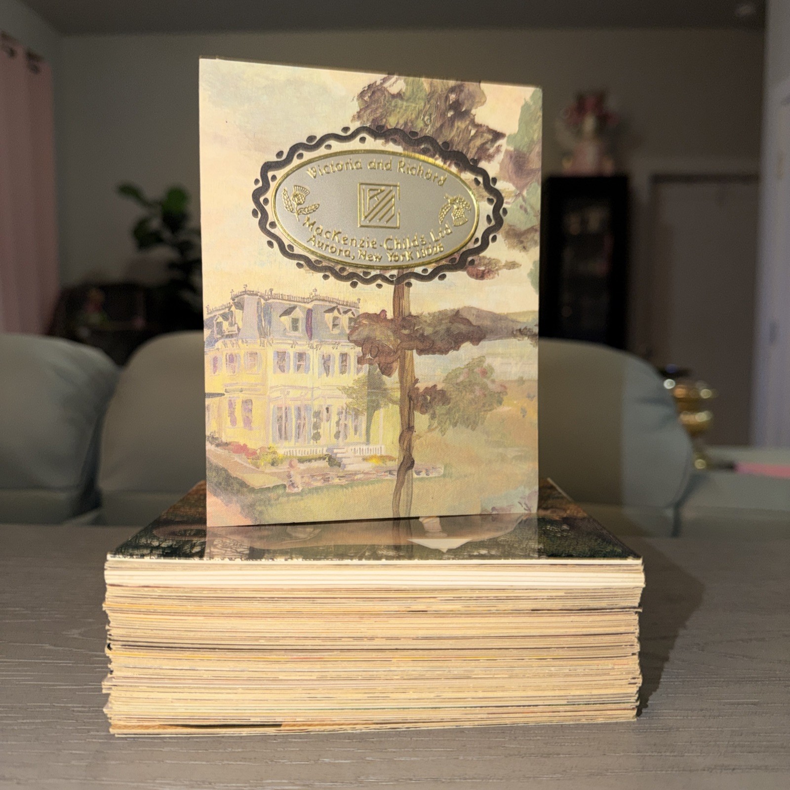 Lot of Vintage Mackenzie-Childs postcards (116)