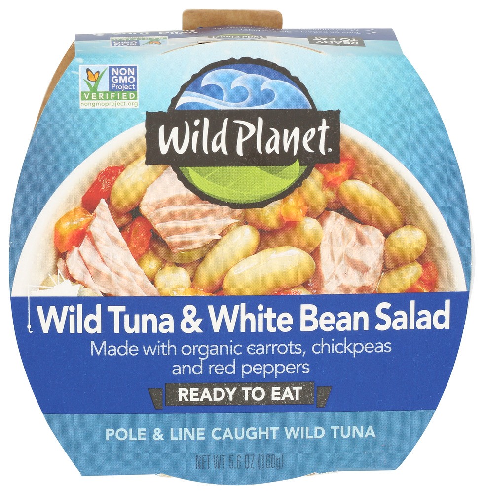 Wild Planet Salad Tuna White Bean 5.6 OZ