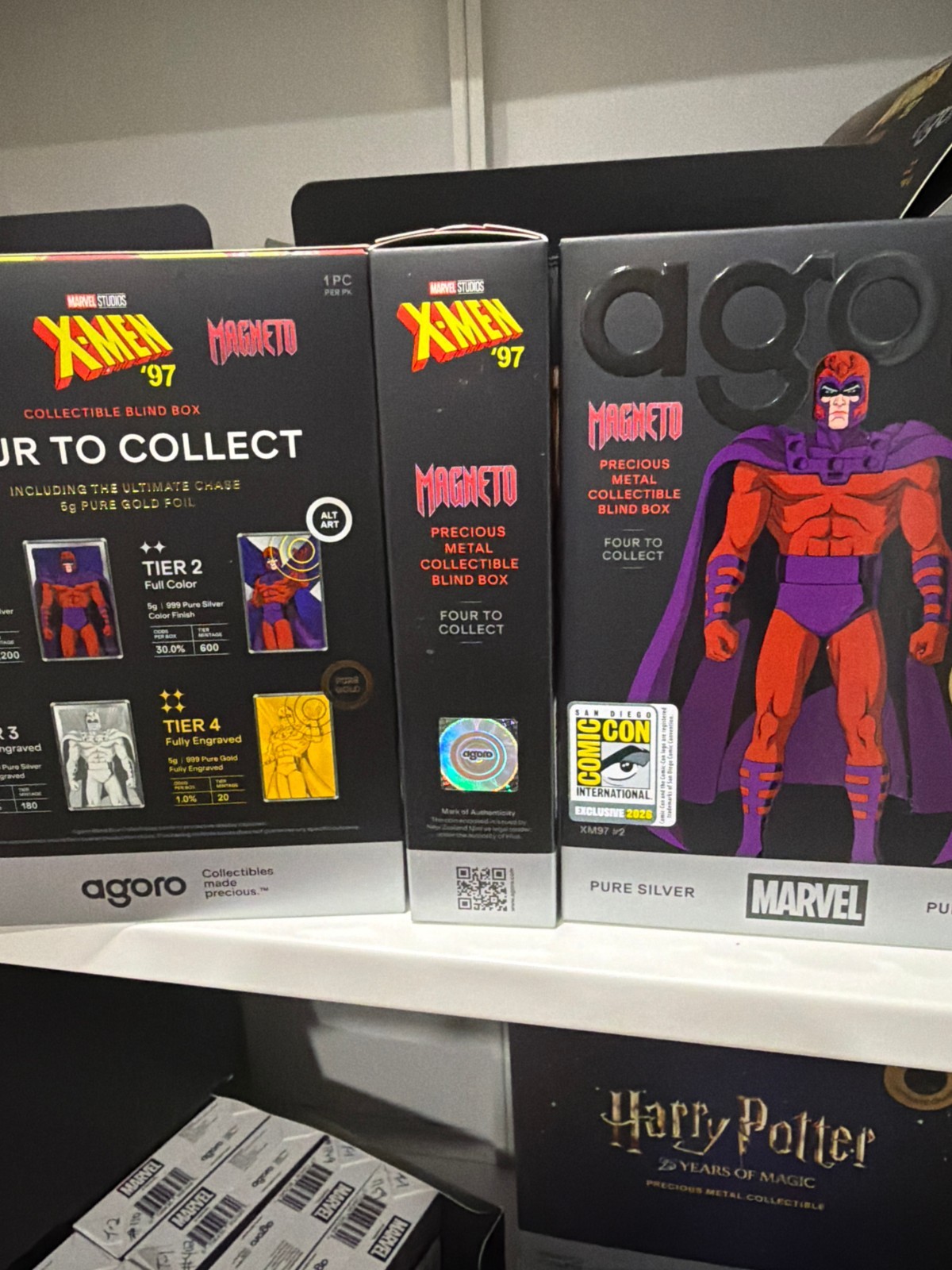Agoro Marvel X-Men 97 Magneto Precious Metal Blind Box SDCC 2024 Exclusive
