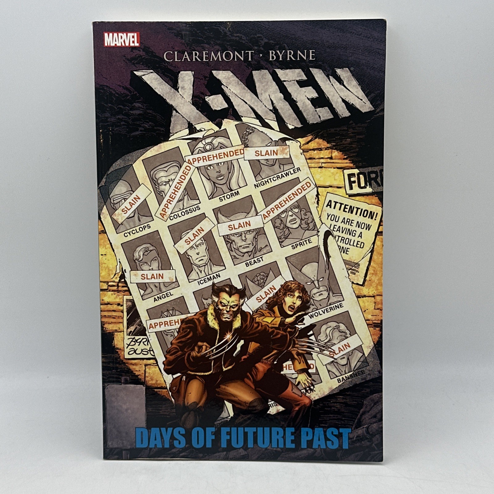 X-Men Days of Future Past - 2011 3rd Print Marvel Comics Chris Claremont Byrne