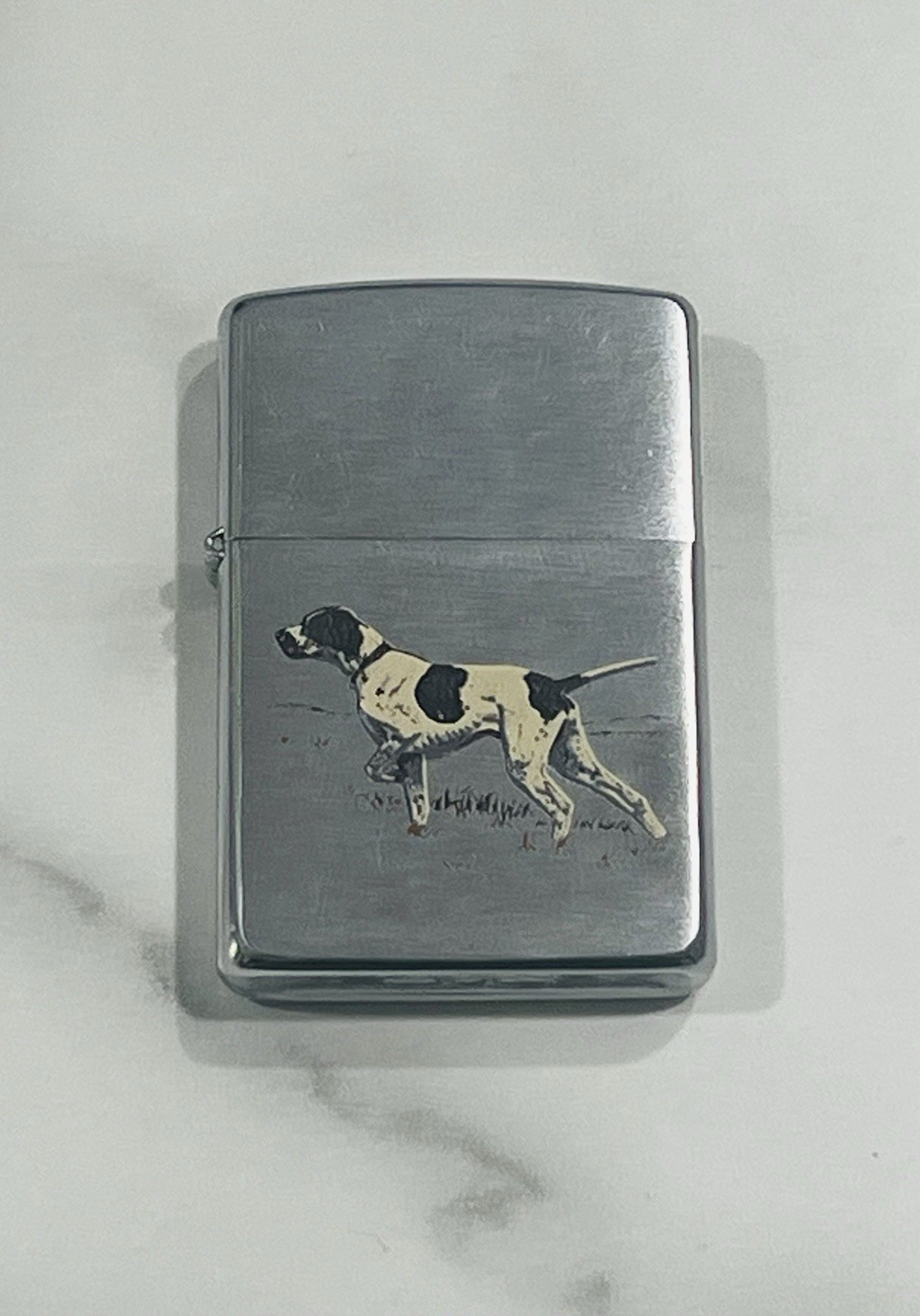 1995 Zippo - English Pointer Scene - MINT No Box RARE