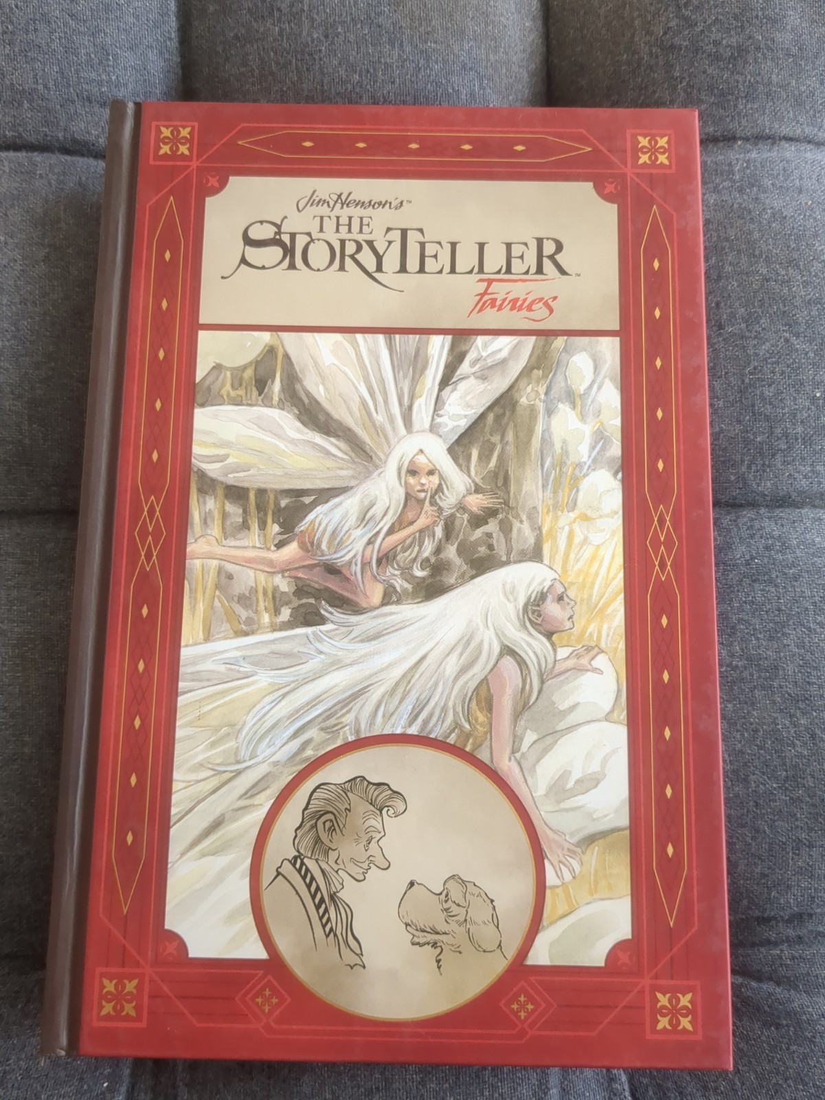 JIM HENSON\'S THE STORYTELLER: FAIRIES by Matt Smith RARE OOP HARDCOVER HTF
