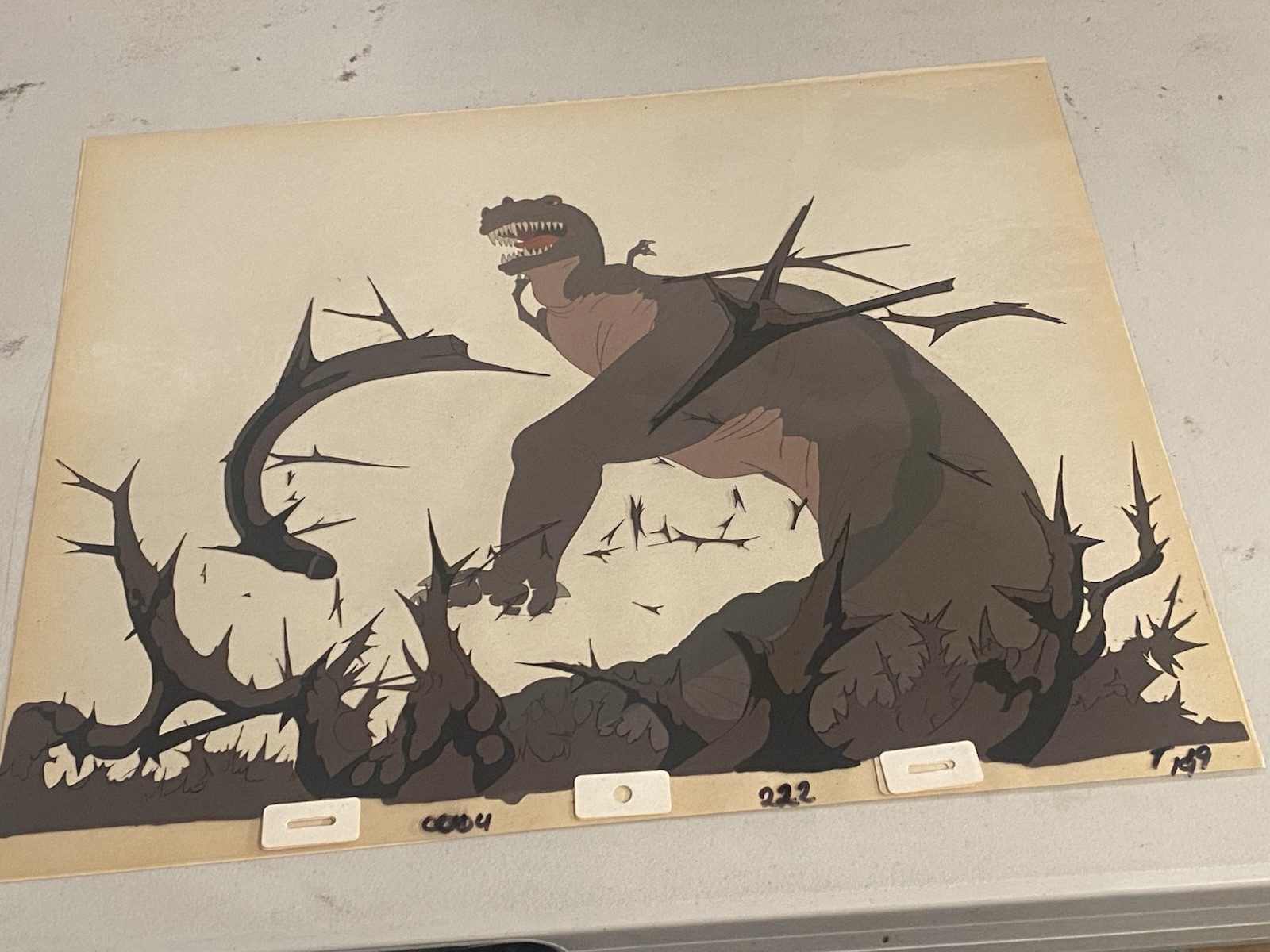 The Land Before Time Original Movie Cel 1988