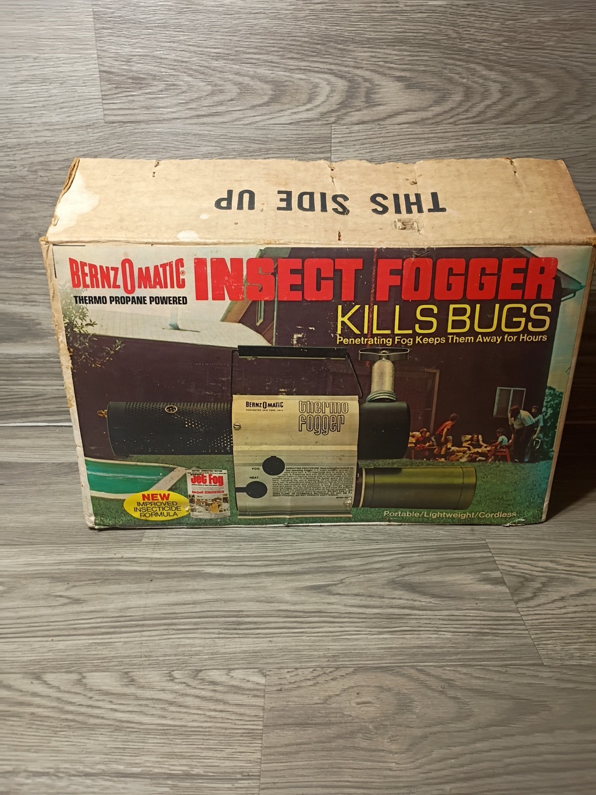 Vintage Bernz O Matic Insect Fogger (New Old Stock)