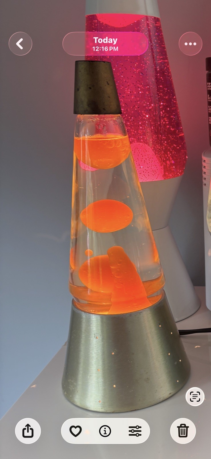 Vintage Carlisle  Lava Lamp From the Late 1960s to Mid-1970s Works