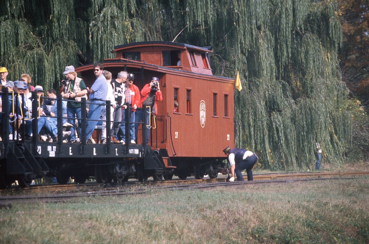 Duplicate Train Slide Tourist Train People Caboose #20