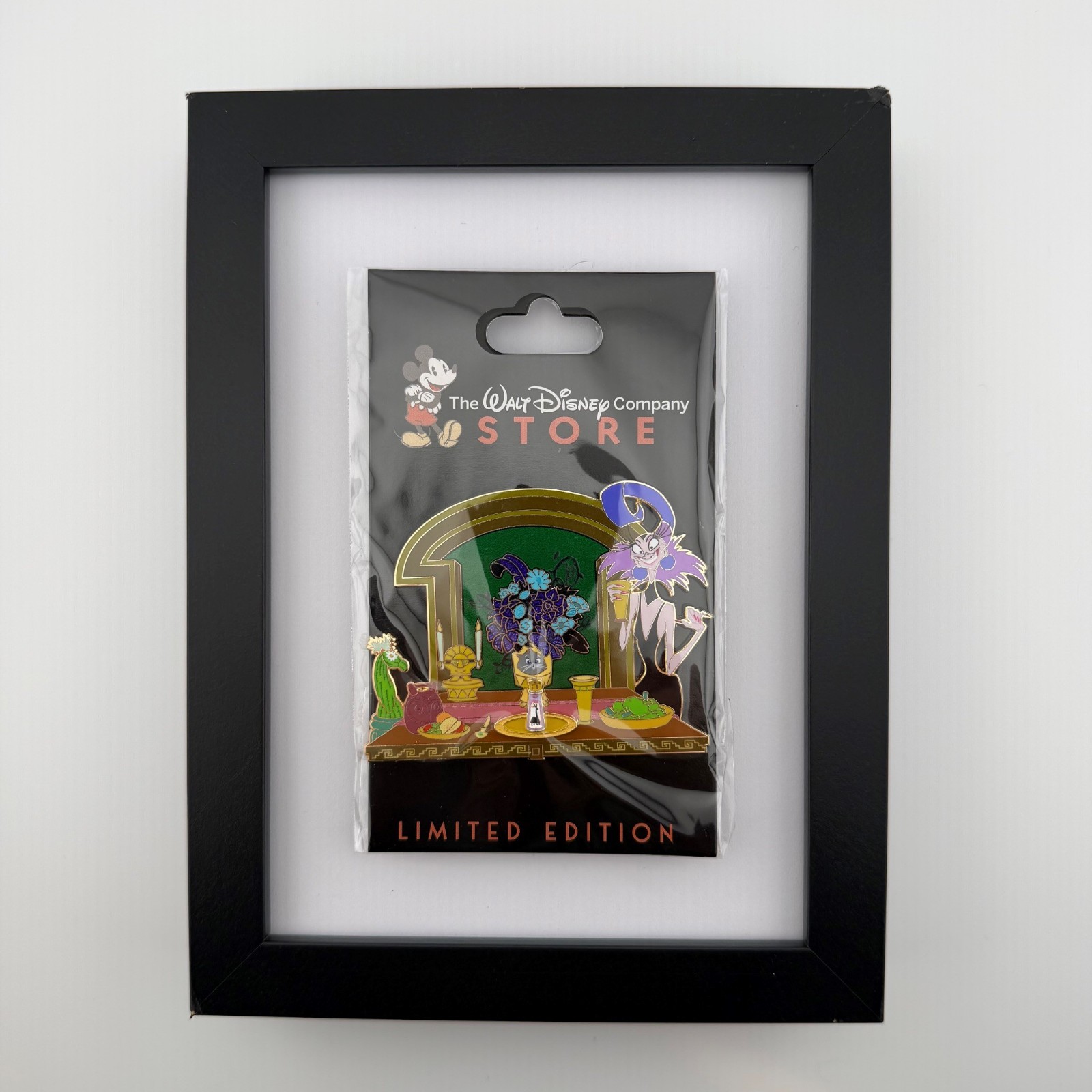 Disney TWDC - Yzma -Table for One - Emperor\'s New Groove - D23 Expo 2026 LE Pin Disney TWDC - Yzma -Table for One - Emperor\'s New Groove - D23 Expo 2026 LE Pin
