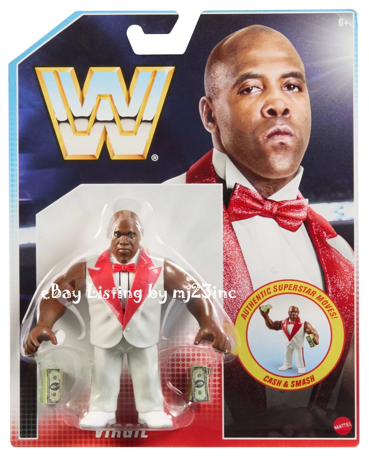 2025 MATTEL WWE RETRO BODYGUARD VIRGIL WRESTLING ACTION FIGURE WWF HASBRO MOC 2025 MATTEL WWE RETRO BODYGUARD VIRGIL WRESTLING ACTION FIGURE WWF HASBRO MOC