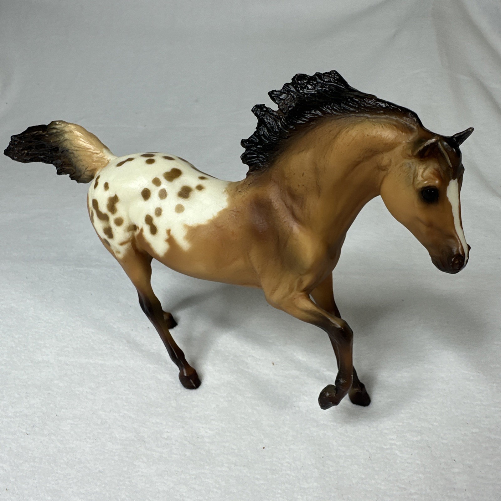 Breyer Horse Retired Classic #676 Dun Blanket Appaloosa Andalusian Stallion