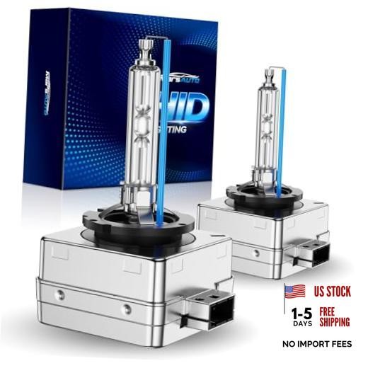 HID Bulbs, 66340 42403 42302 (42403C1) for HID Xenon, 6000K D3S 6000K White HID Bulbs, 66340 42403 42302 (42403C1) for HID Xenon, 6000K D3S 6000K White