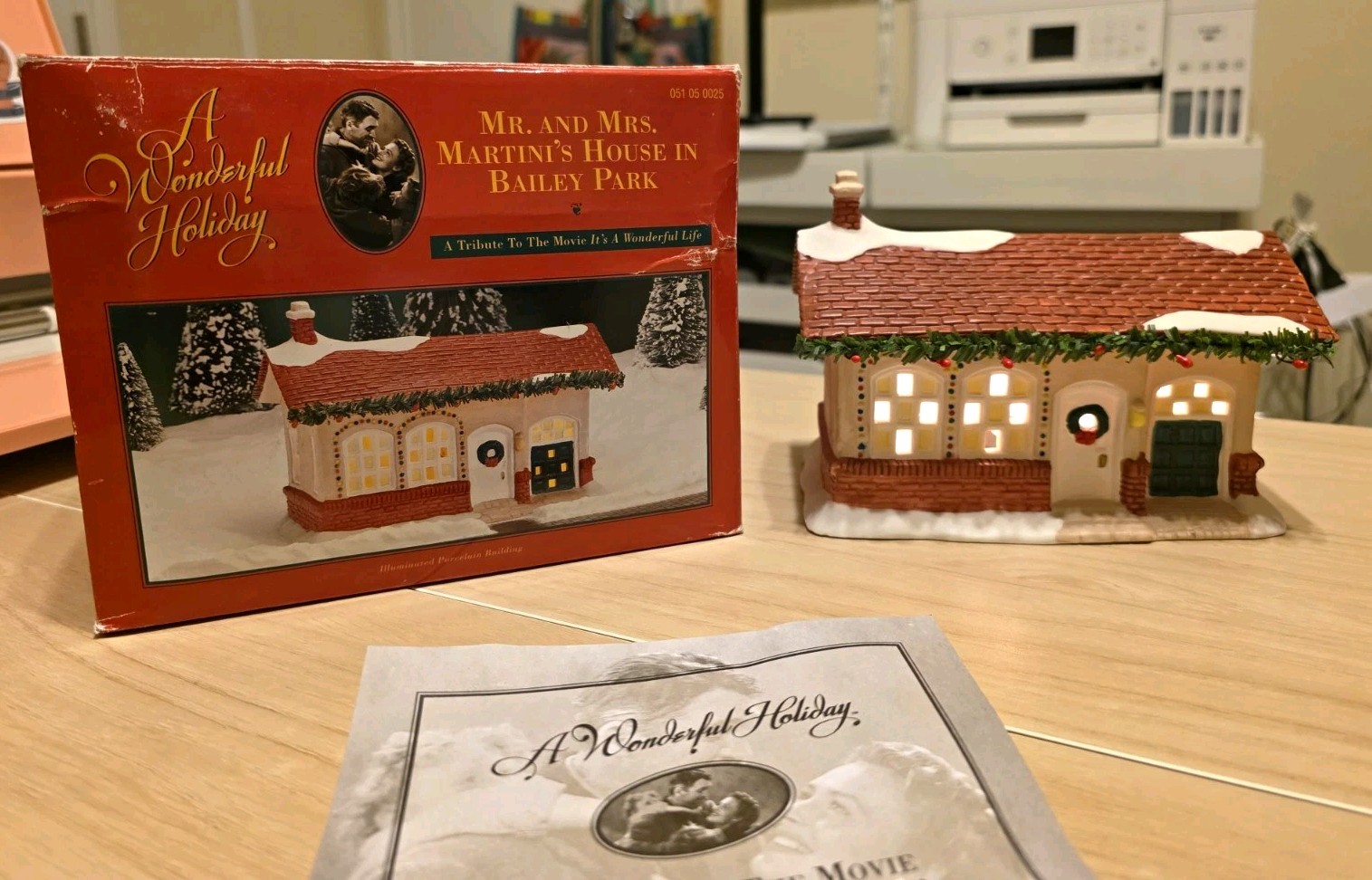A Wonderful Holiday Mr. & Mrs. Martini's House Bailey Park It's a Wonderful Life