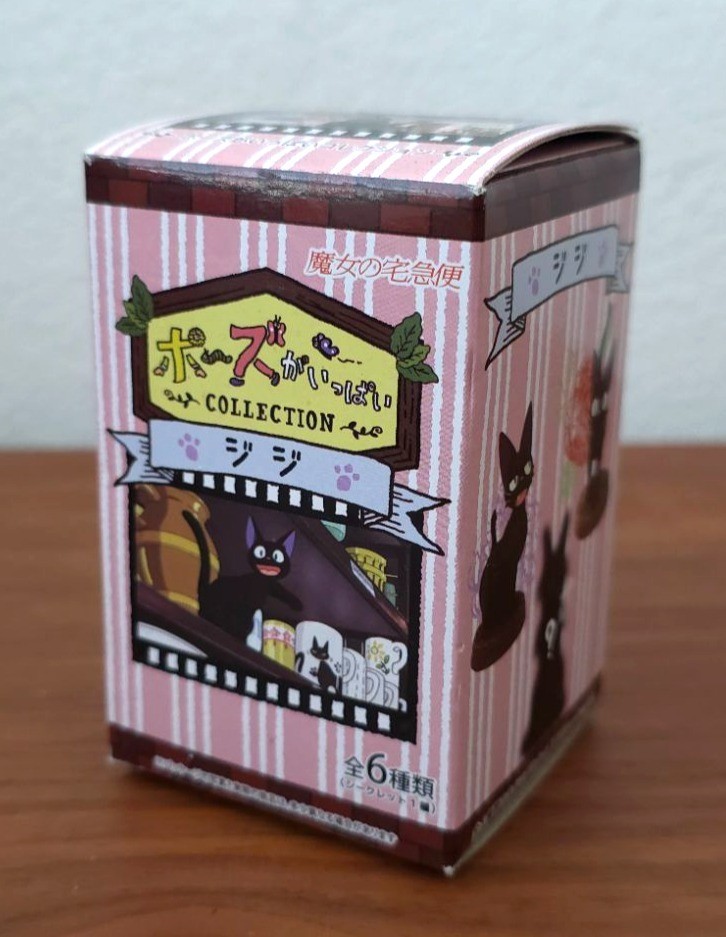 NEW Official Studio Ghibli Kiki\'s Delivery Service Jiji Poses Blind Box Figure