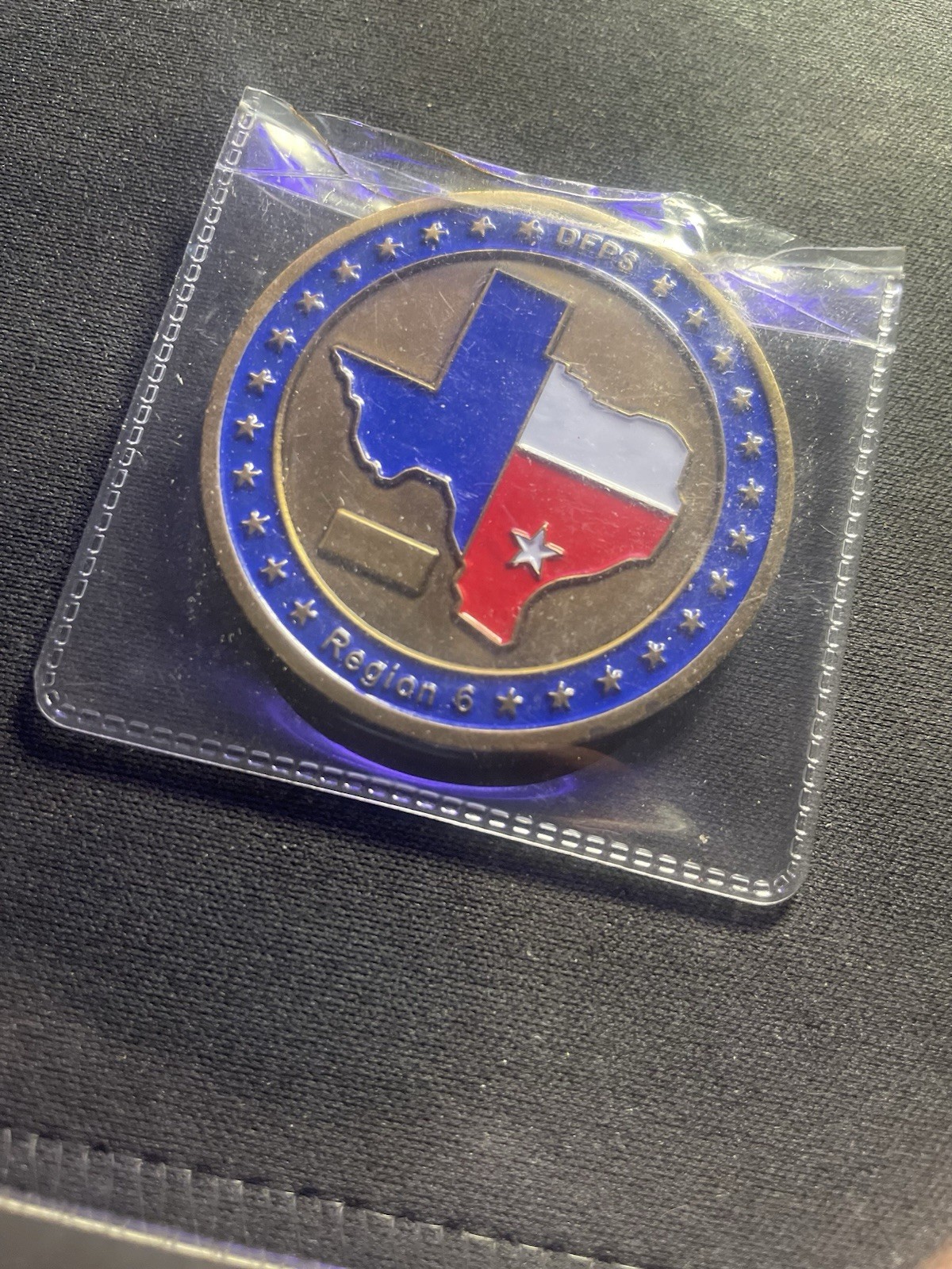 RARE 2008 Operation San Angelo Challenge Coin FLDS Raid Texas DPS Children Firs
